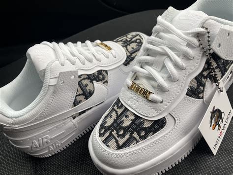 white dior air force|air force Dior custom.